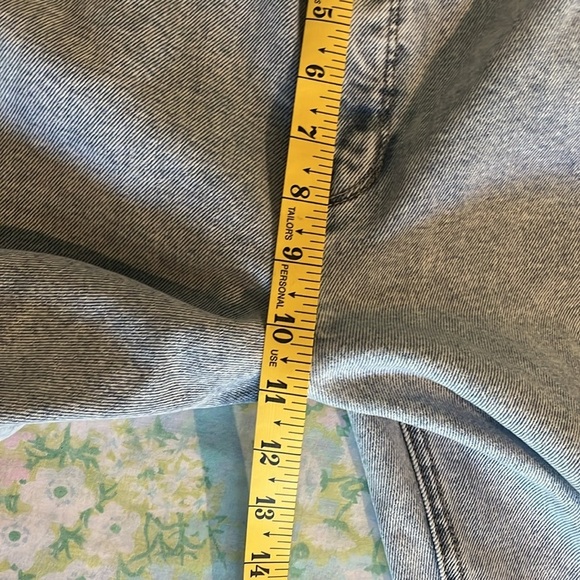 NWT Seven7 | High Rise Slim Straight Jean Plus Size 14 Lightwash 90s 80s - Picture 14 of 15